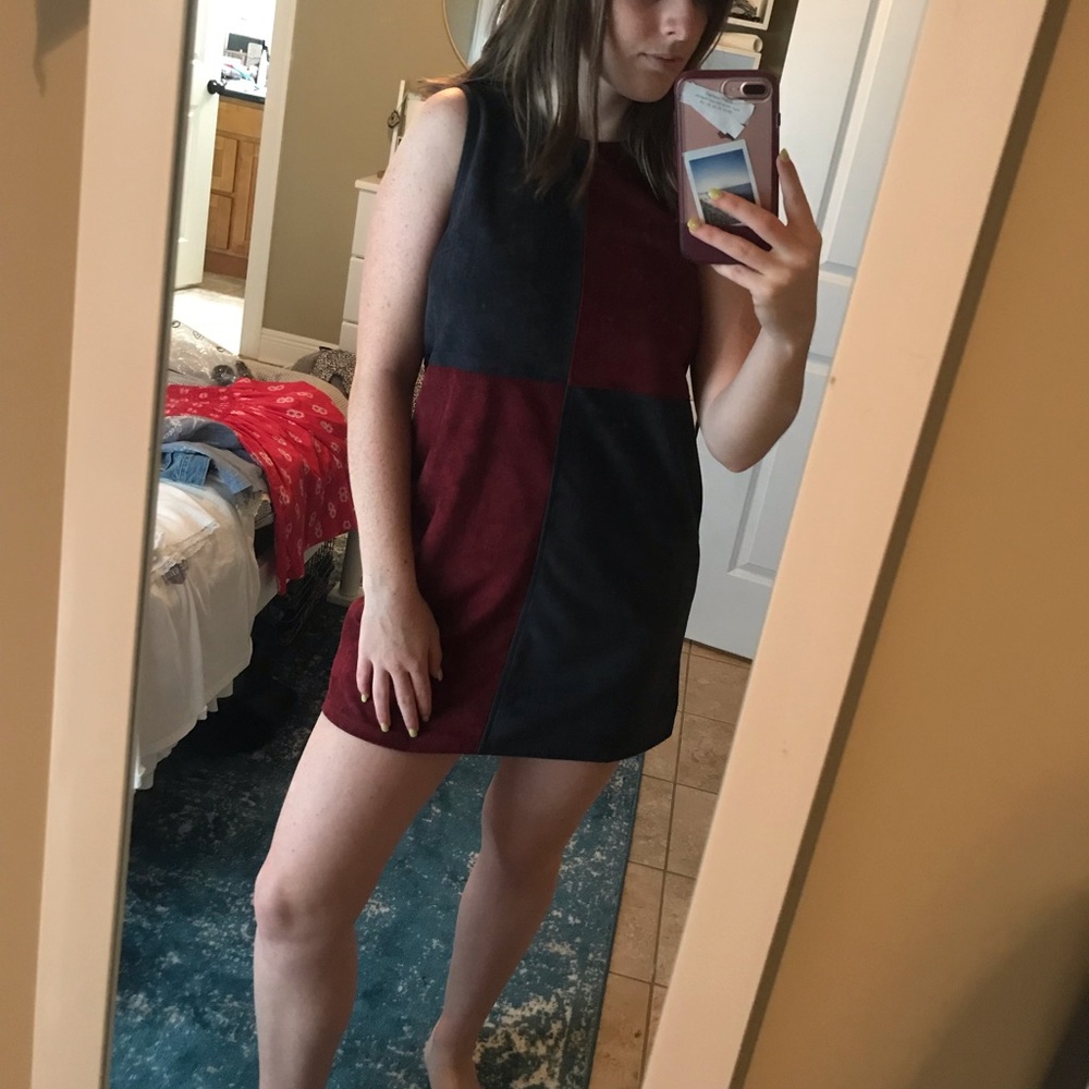 Color block dress